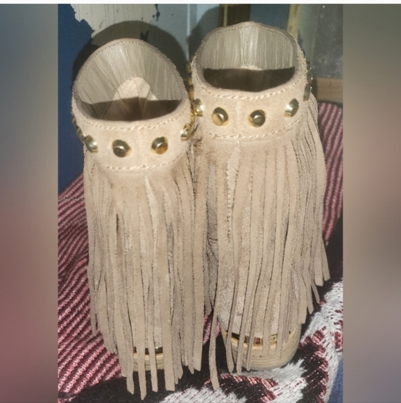 Michael Kors Fringe Booties - Picture 15 of 15